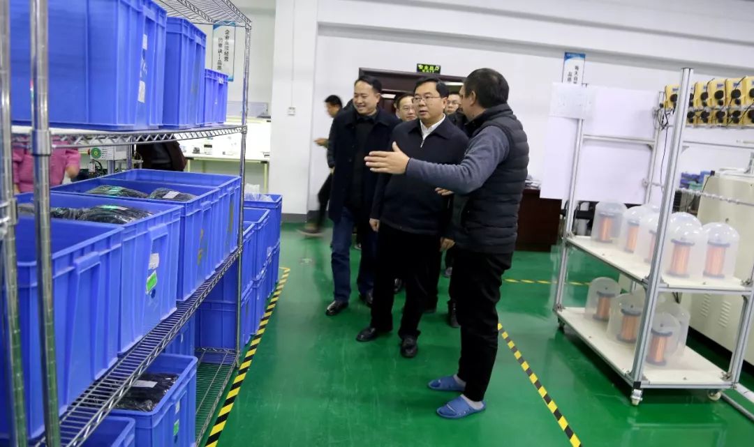  李錦林走訪百宏光電進行企業(yè)調(diào)研