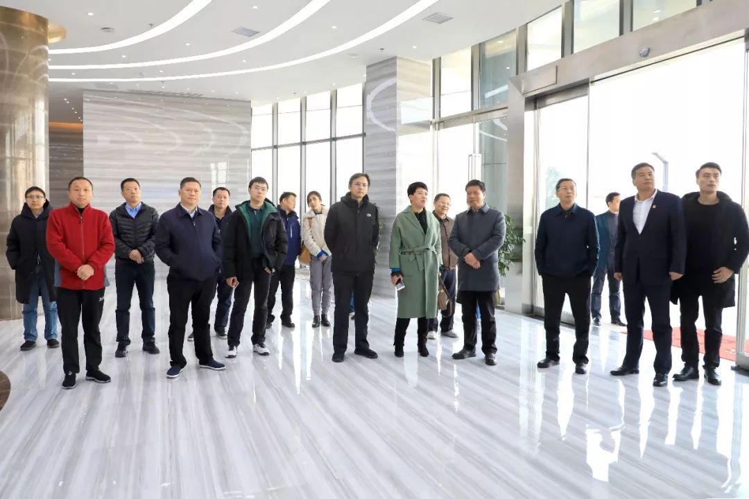 國家產業轉型升級示范區實地調研組蒞臨百宏光電考察調研